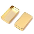 thumbnail image 1 of keepw Pack of 2 Electric Guitar Pickup Covers  Dust Proof Case Box Protector Musical Instrument Replacement Spare Parts Accessories Gold, 1 of 6