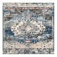 thumbnail image 3 of Unique Loom Tucson Collection Area Rug - Tubac (6' Square Blue/Black), 3 of 8