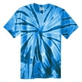 thumbnail image 5 of Yellow Rooster Men's Short Sleeve Tie-Dye Male Cotton T-Shirts Royal S, 5 of 6