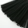 thumbnail image 4 of Hotiary Toddler Baby Girls Tutu Tulle Layered Ruffle Skirt Kids Polka Dots A Line Knee Length Birthday Party Princess Cake Skirt for 3-14 Years Black, 4 of 8
