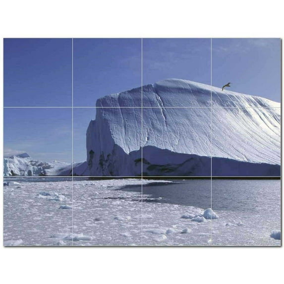 Winter Photo Ceramic Tile Mural Kitchen Backsplash Bathroom Shower 406408-XL43