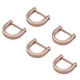 thumbnail image 1 of 10 UNID D-Rings Tornillo en Shackle Herradura En forma de U Anillo de D DIY Craft Monedero de Cuero Llavero Accesorios, 1 of 6