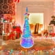 thumbnail image 4 of Árbol de Navidad con Luces Led Rgb de Colores | Árbol de Navidad de Plástico Multicolor de 30 Cm con Iluminación Navideña | Decoración Festiva para Interiores | Fácil de Instalar | Ideal para Fiestas, 4 of 6