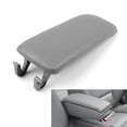 thumbnail image 2 of Motor Genic PU Leather Center Console Armrest Cover Lid For Audi A4 S4 A6 2000-2008 Gray, 2 of 5