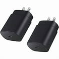 thumbnail image 1 of Chenchen USB C Charger Block, 25W USBC Super Fast Charging Adapter for Samsung Galaxy S25 S24 Ultra S23 S22 S21 S20 Note20 / iPhone 17 16 15 14 13 Pro Max, Type C Wall Charger Plug, 2 Pack, 1 of 1
