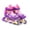 Pink, variant on TITAN Flower Power Princess Girls Inline Skates with Light-Up LED Laces and Wheel, Youth Size Large
