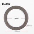thumbnail image 1 of Air Pump Piston Ring Anti-Fatigue for 50W/1100W/1500W/1600W Air Compressor Part 1500W, 1 of 9