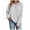 Light Gray, variant on TTUHYWXI Christmas Sweatshirt for Women Light Sweatshirts Merry And Bright Xmas Long Sleeve Shirts Crewneck Pullover Tops (Beige, XL)