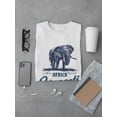 thumbnail image 3 of Elephant Serengeti Tanzania Tee Men's -Image by Shutterstock, 3 of 4