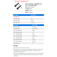 thumbnail image 2 of Outer Tie Rod Set - Compatible with 2015 - 2019 Subaru WRX 2016 2017 2018, 2 of 2