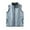 Blue, variant on Toddler Boys Girls Fleece Vest Coat Warm Fall Winter Warm Thick Cotton Sleeveless Jacket Zipper Up Waistcoat