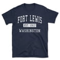 thumbnail image 1 of Fort Lewis Washington Classic Established Men's Cotton T-Shirt, 1 of 1