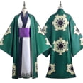 thumbnail image 4 of Anime One Piece Roronoa Zoro Cosplay disfraces Kimono disfraces de Halloween para hombres ropa de juego de rol P, 4 of 4