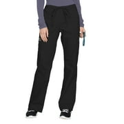 Scrubstar Women's Petite Fashion Essentials Drawstring Cargo Scrub Pant