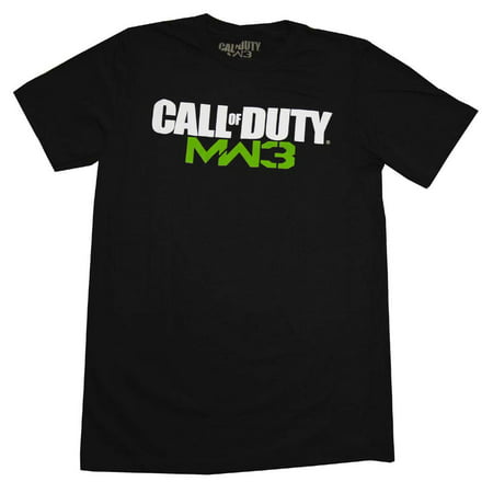 call of duty modern warfare 3 logo mw3 video game t-shirt