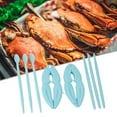 thumbnail image 5 of Crab Crackers and Tools Crab Leg Crackers Tool Lobster Crackers Seafood Blue, 5 of 9