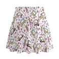 thumbnail image 6 of FUIALDOLG Cartoon Golf Cart Athletic Skirt for Women High Waist Pleated Golf Skort with Pocket Soft Breathable Ladies Tennis Skort with Shorts Summer Workout Shorts,XL, 6 of 8