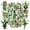 1A-35pcs, variant on 35pcs-50pcs Funny Character Stickers Pickle Cartoon Vegetable DIY for Laptops Notebooks Suitcase