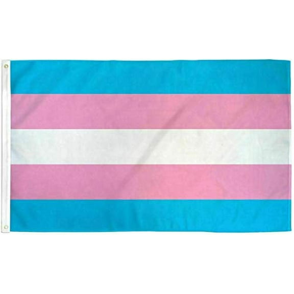 4 Foot x 6 Foot Transgender Flag LGBTQIA Pride