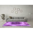 thumbnail image 3 of Ahgly Company Indoor Rectangle Abstract Purple Modern Area Rugs, 8' x 10', 3 of 4