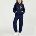thumbnail image 2 of 2 Pieces Girls Outfits Solid Color Sweatsuits Pant Set Long Sleeve Athletic Sweatshirts and Sweatpants with Pockets 2-14 Years, 2 of 6