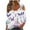 Purple Shirts, variant on Plus Size 3/4 Sleeve Shirt for Women V Neck Cold Shoulder Tops Eyelet Hollow Out Tunic Blouse Fashion Printed Tunic Tees Black,L