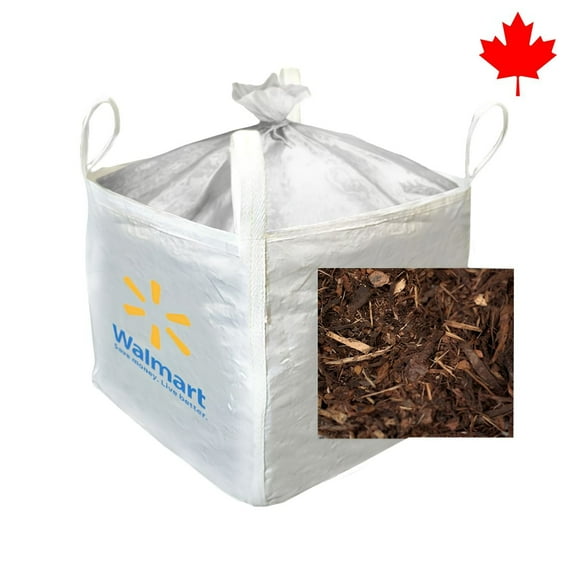 1-Cubic Yard Brown Mulch
