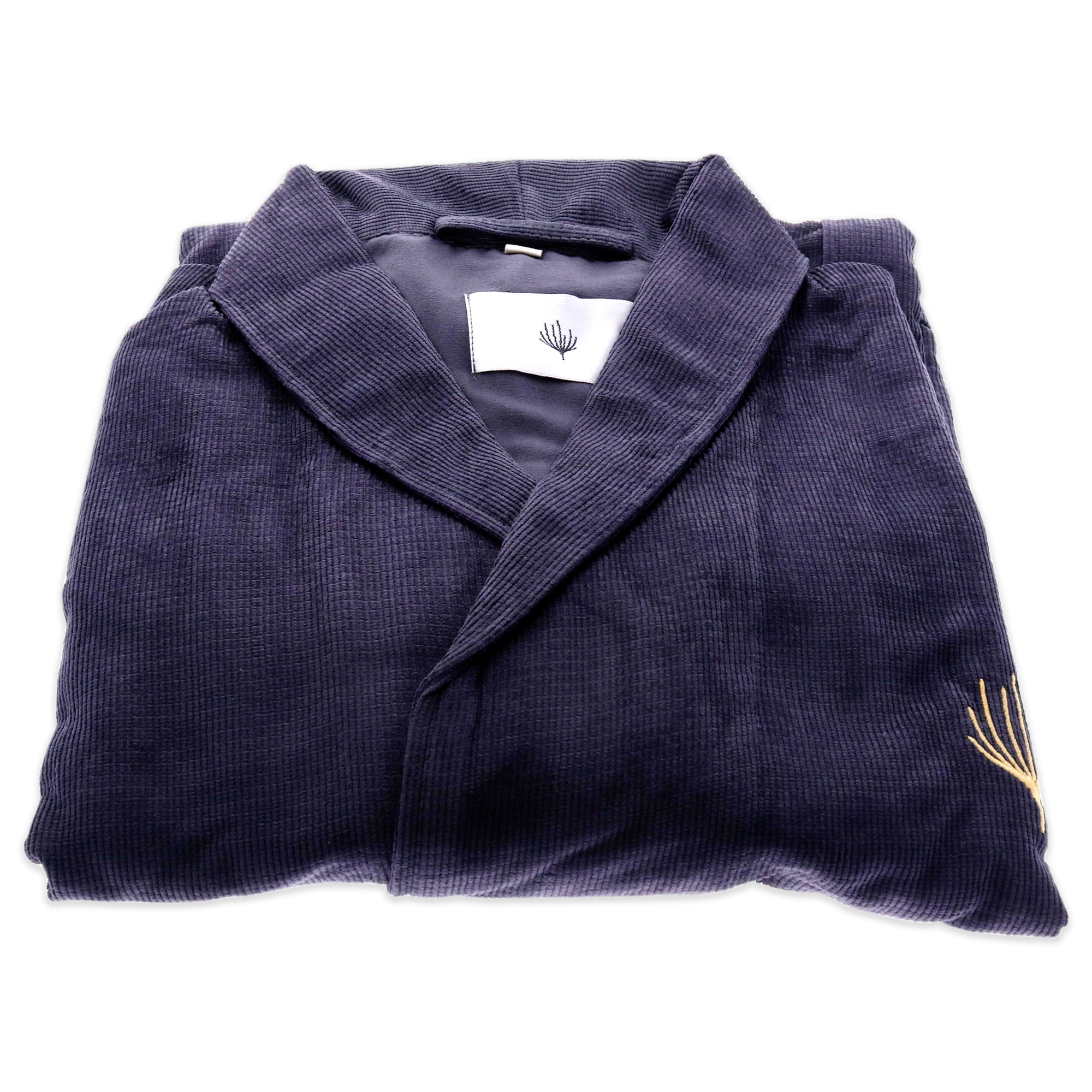 Bathrobe - Charcoal by Tara for Unisex - 1 Pc Bathrobe (OSFM)
