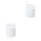 thumbnail image 4 of Organizador de pared Billuyoard para control remoto y teléfono inteligente Blanco 2Conjunto, 4 of 6