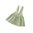 thumbnail image 2 of Coduop Toddler Baby Girl Velvet Ruffle Strap Overalls Skirt Suspender Tutu Dress 1-6 Years, 2 of 9