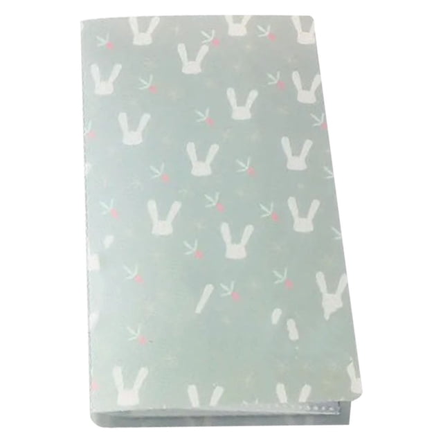 Lisbinx Nail Storage Book Sticker Storage Display Book Small Fresh Decal Photo Album Sticker Book for Indoor/Outdoor
