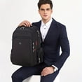 thumbnail image 2 of Sac à Dos pour Ordinateur Portable 32 L pour Hommes - Port de Chargement USB, Antivol, Résistant à l'Eau, Convient à un Portable 15,6 Po - Parfait pour le Travail et le Cégep!, 2 of 5