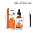 thumbnail image 3 of Fiudx Aceite de Semilla de Calabaza, Tratamiento Hidratante Suave para Pestañas, Aceite Nutritivo para El Cabello para Un Brillo Saludable, Uso Versátil para Cabello y Pestañas, Ideal para El Cuidado, 3 of 6