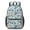 Police and Helicopter, variant on Police and Rifle White Pattern 17" School Backpacks for Teens,Waterproof Oxford Fabric,S-Shape Padded Straps for School,Travel,Hiking,Camping
