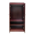 thumbnail image 2 of Concepts in Wood Armoire Wardrobe Closet - 5 ft Tall - Cherry, 2 of 9