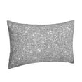 thumbnail image 2 of Daiia GlitterSilver Bedding Waterproof Pillow Protector Zippered Queen – Bed Bug Proof Pillow Encasement-20"x30", 2 of 9