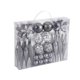thumbnail image 1 of 40 adornos navideños pequeños para colgar en interiores. plata, 1 of 9