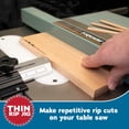 thumbnail image 4 of Thin Rip Jig Table Saw Jig to Make Repetitive Narrow Strip Cuts on Table Saws and Also Works with Router Tables and Band Saws, 4 of 4
