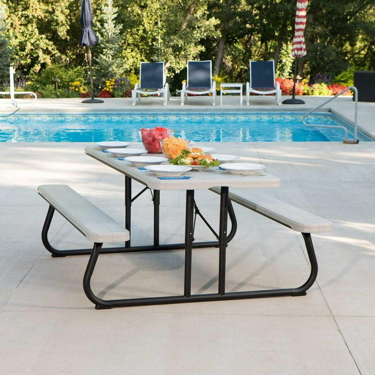 Lifetime 6ft classic folding picnic table discount