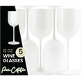 thumbnail image 5 of PLASTICPRO 12 Oz Plastic Wine Glasses 25-Pc Disposable Wine Glasses Drinking Set, 5 of 5