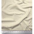 thumbnail image 1 of Soimoi Gold Rayon Fabric Stars Star Print Fabric by the Yard 56 Inch Wide, 1 of 3