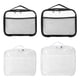thumbnail image 3 of Inteprter Bolsa grande para guardar juguetes para niños: organiza rompecabezas, arcilla, libros, modelos y peluches, bloques con cremallera. Almacenamiento y organización del hogar Blanco S, 3 of 6