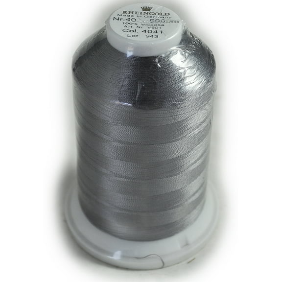 Maderia Thread Rayon 4041 Medium Dark Gray 901404041