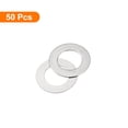 thumbnail image 3 of Uxcell M8 304 Stainless Steel Flat Washers, 8x14x0.3mm Ultra Thin Flat Spacers for Screw Bolt, 50 Pack, 3 of 5