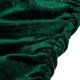 thumbnail image 4 of Women Ruched Velvet Long Sleeve Knee Length Party Dress Bodycon Stretch Cocktail, 4 of 9