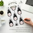 thumbnail image 5 of GZHJMY Baseball Clipboard A4 Standard Size Decorative Clipboard with Low Profile Metal Clip for Students Men Women Classroom and Office Whiteboard Clipboards, 5 of 7