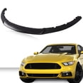 thumbnail image 2 of CROSSDESIGN Front Bumper Lip Lower Spoiler Wing Body Kit Black ABS Fit for Ford Mustang 2013-2014, 2 of 9