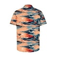 thumbnail image 4 of Xysaqa Men's Big & Tall Shirts, Mens Hawaiian Shirts Button Up Tropical Holiday Beach Shirts Short Sleeve 3X 4X 5X Summer Savings, 4 of 4