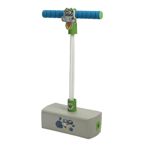 Flybar My First Foam Pogo Jumper for Kids Fun and Safe Pogo Stick for Toddlers Durable Foam and Bungee Jumper for Ages 3 and up Supports up to 250lbs Robot