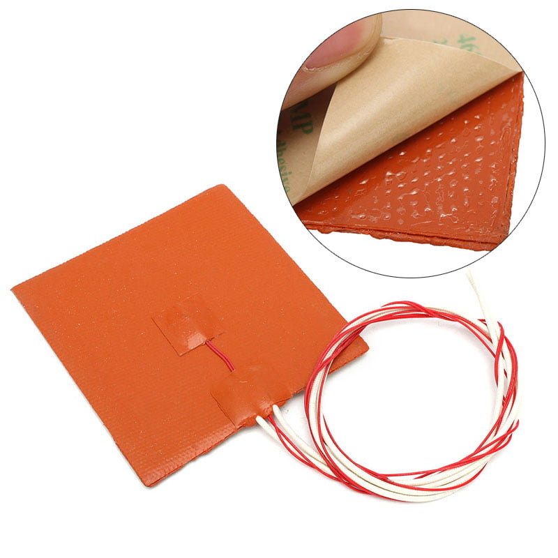 100X80Mm 12V 20W Heated Bed Heater Pad Silicone Heating Mat For 3D Printer QP